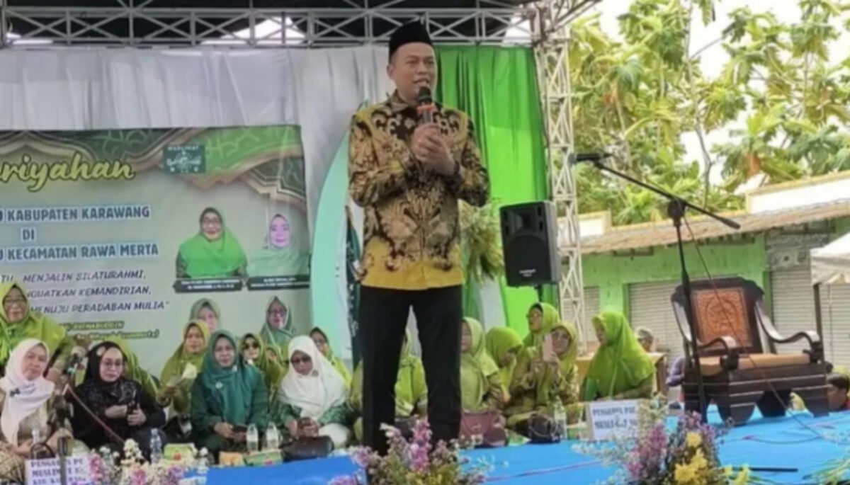 Perkuat Sinergi Ulama dan Wakil Rakyat, Jenal Aripin Serap Aspirasi Muslimat NU di Rawamerta