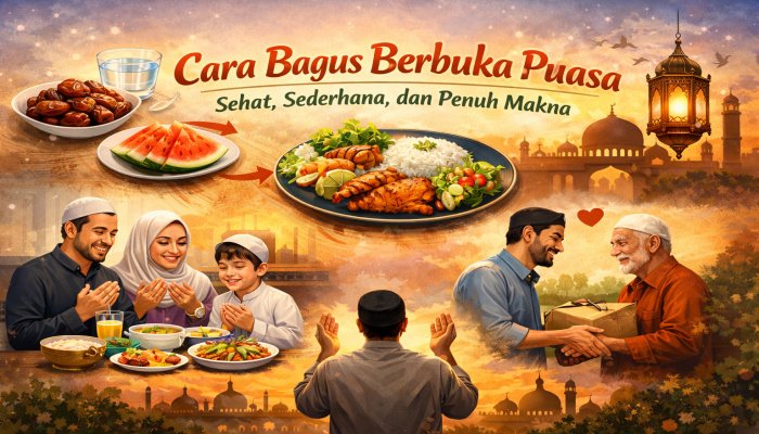 Berbuka puasa menjadi momen yang paling dinanti setelah seharian menahan lapar dan dahaga, karena saat itulah tubuh kembali memperoleh energi.