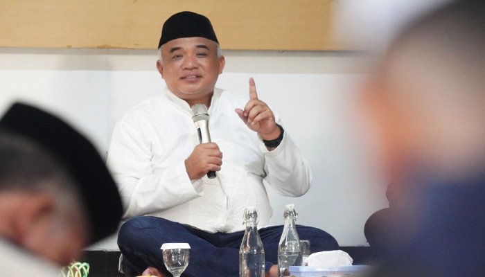 Anggota DPRD Provinsi Jawa Barat, Saeful Bachri, menggelar kegiatan Dialog Wakil Rakyat di Baleendah, Kabupaten Bandung, Minggu (15/02/2026). 