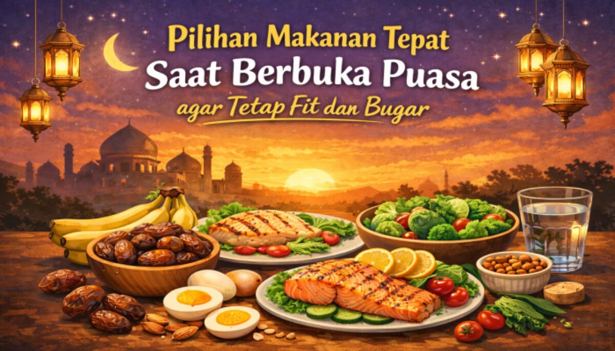 Berbuka puasa menjadi momen penting untuk melepas lapar dan dahaga sekaligus mengisi kembali energi tubuh setelah seharian beraktivitas.