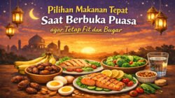 Berbuka puasa menjadi momen penting untuk melepas lapar dan dahaga sekaligus mengisi kembali energi tubuh setelah seharian beraktivitas.