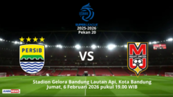 Ini Susunan Pemain Persib Bandung vs Malut Unied di Pekan 20 Super League 2025-2026