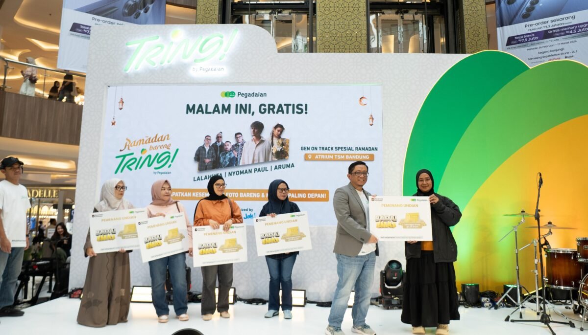 Rezeki Ramadan, Nasabah Pegadaian Menang Emas Batangan 124 Gram di Undian Badai Emas