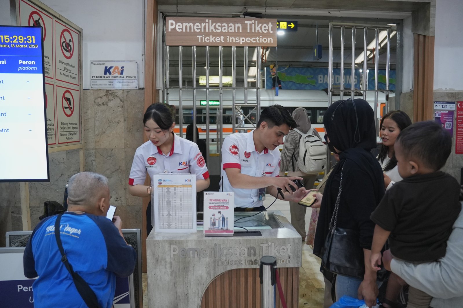 H+4 Lebaran, Penumpang Commuter Line Bandung Tembus 840 Ribu Pengguna