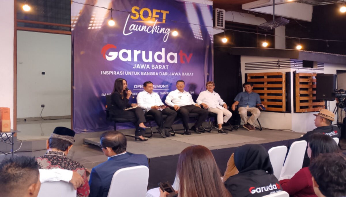 Semangat kolaborasi mewarnai acara soft launching kantor biro Garuda TV Jawa Barat yang berlangsung meriah di Jalan Bengawan 75.