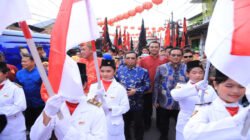 Suasana Ramadan di Kota Bekasi, terasa lebih semarak dengan kehadiran Kirab Budaya Cap Go Meh menyuguhkan hiburan budaya jelang buka puasa.