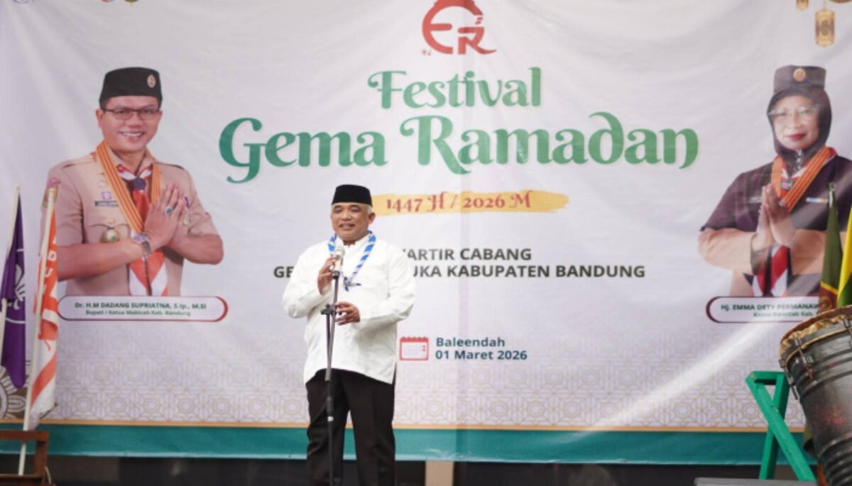 Saeful Bachri, resmi menutup kegiatan Festival Gema Ramadan 1447 H yang berlangsung penuh semangat dan kebersamaan.
