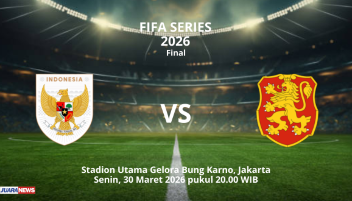 Laga seru bakal tersaji di SUGBK, Jakarta, Senin (30/3/2026) malam, saat Timnas Indonesia menghadapi Bulgaria pada final FIFA Series 2026.