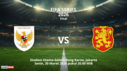 Laga seru bakal tersaji di SUGBK, Jakarta, Senin (30/3/2026) malam, saat Timnas Indonesia menghadapi Bulgaria pada final FIFA Series 2026.