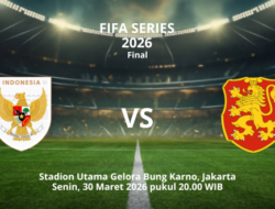 Ini Susunan Pemain Timnas Indonesia vs Bulgaria pada Final FIFA Series 2026