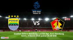 PERSIB BANDUNG VS PERSIK KEDIRI: Lanjutkan Tren Positif, Perlebar Jarak di Puncak Klasemen