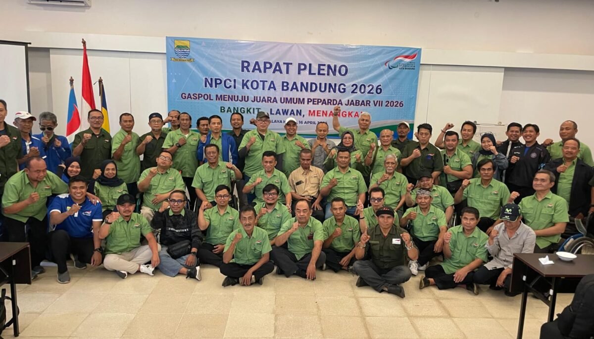 Jelang Peparda, NPCI Kota Bandung Gelar Rapat Pleno 2026