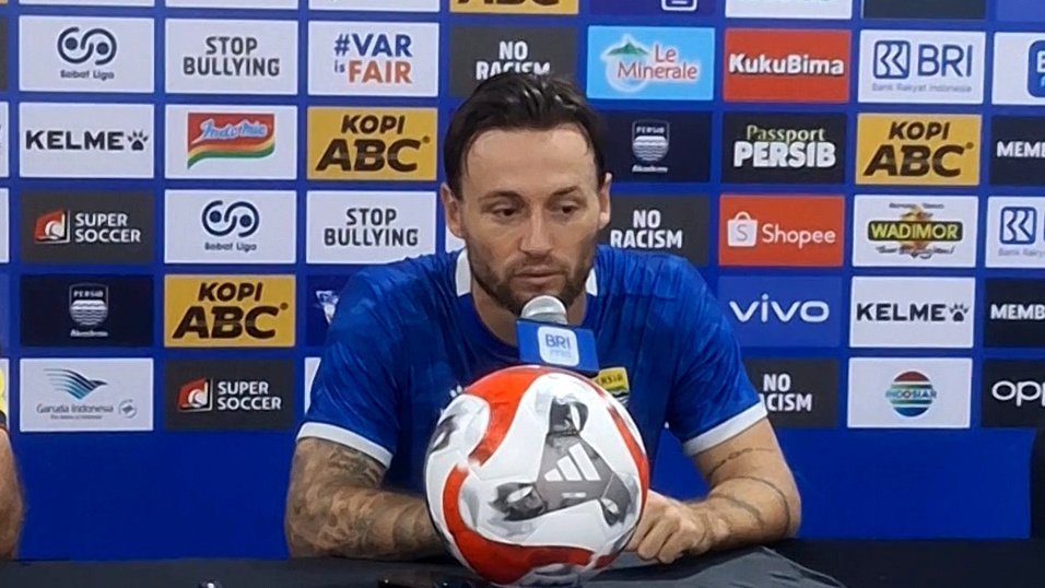 Gelandang Persib Bandung, Marc Klok. (foto:juaranews/rahman)