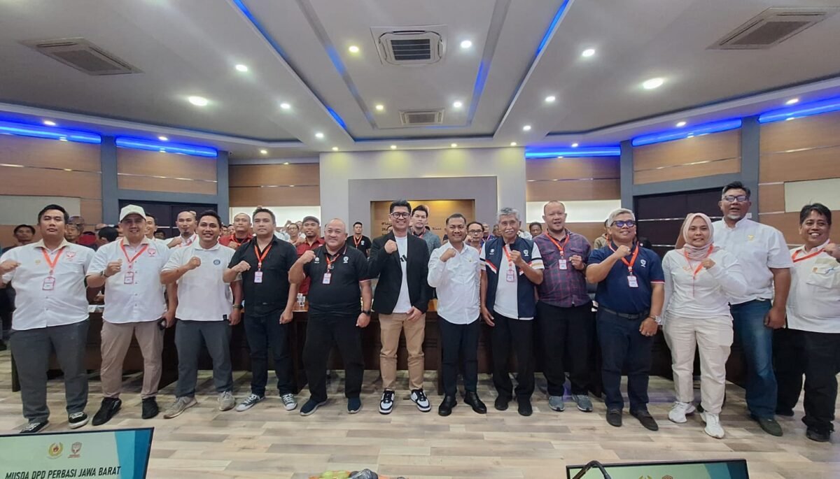 Epriyanto Kasmuri Resmi Terpilih Sebagai Ketua Perbasi Jabar 2026/2030. (foto: juaranews/rahman)