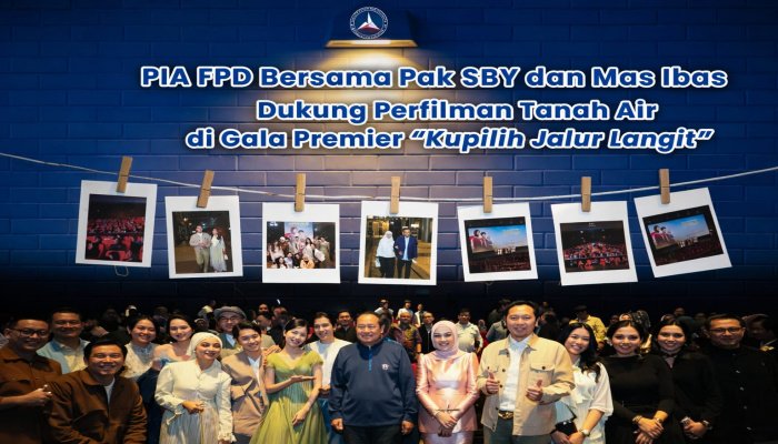 Sejumlah tokoh nasional kembali dukung kemajuan industri perfilman nasional dalam gala premiere film Ku Pilih Jalur Langit.