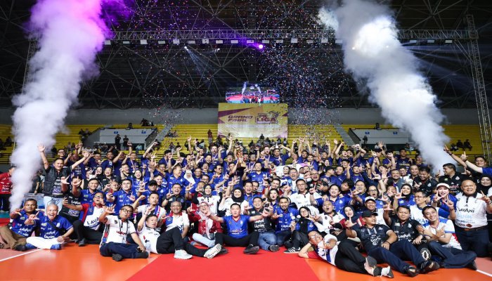 Jakarta LavAni Livin’ Transmedia kembali menorehkan prestasi dengan meraih gelar juara Proliga 2026 usai menaklukkan Jakarta Bhayangkara.