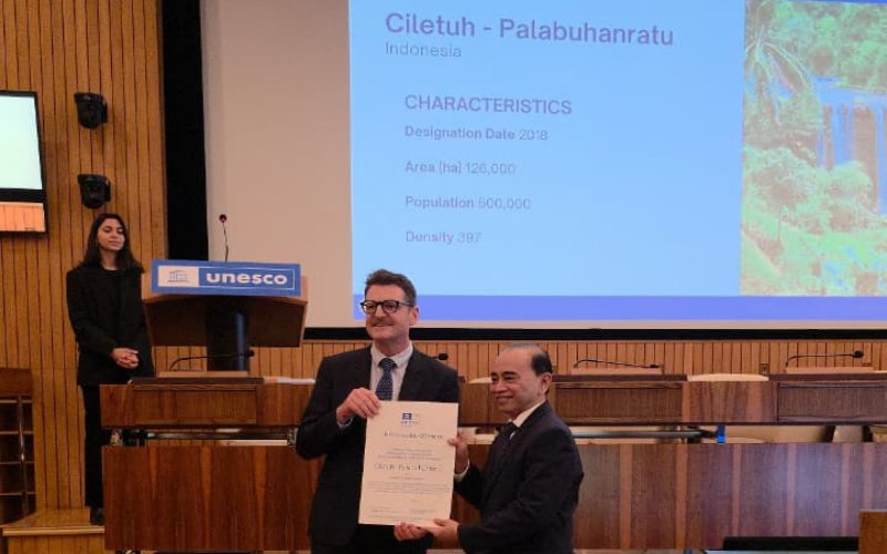 Ciletuh Sukabumi dan Dua Geopark Indonesia Raih Status Green Card UNESCO
