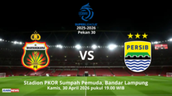 Persib Bandung bakal melakoni laga paling krusial di 5 laga sisa Super League 2025-2026, menghadapi Bhayangkara FC, Kamis (30/4/2026) malam.