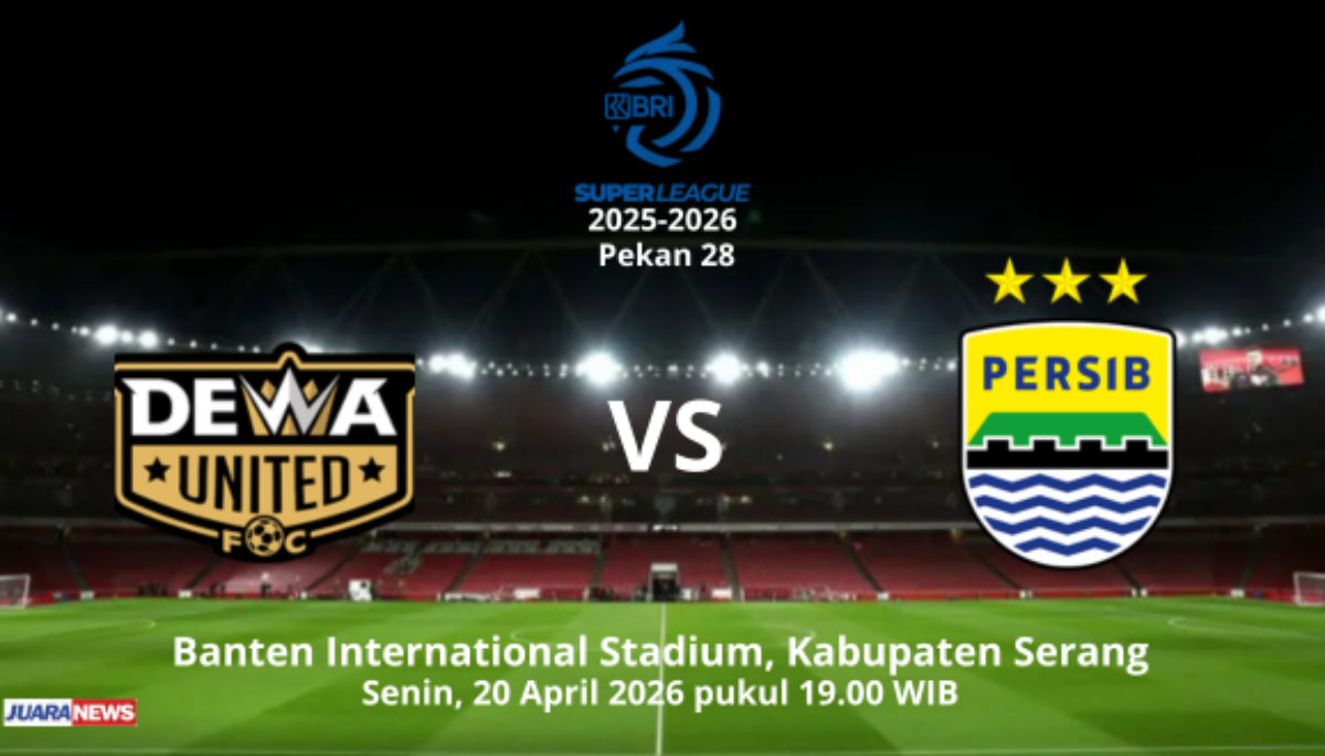 DEWA UNITED VS PERSIB BANDUNG: Jaga Posisi Aman di Puncak Klasemen Super League