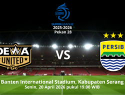 DEWA UNITED VS PERSIB BANDUNG: Jaga Posisi Aman di Puncak Klasemen Super League
