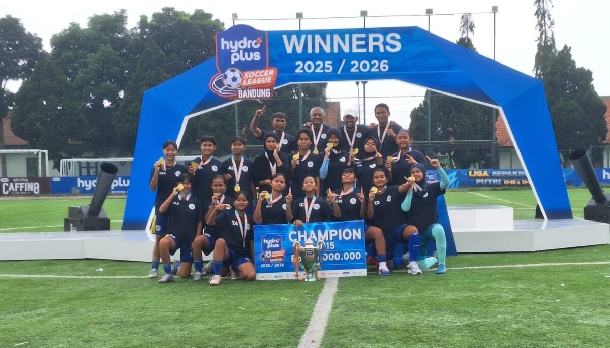 Mojang Priangan Juara Hydroplus Soccer League U-15 Regional Bandung
