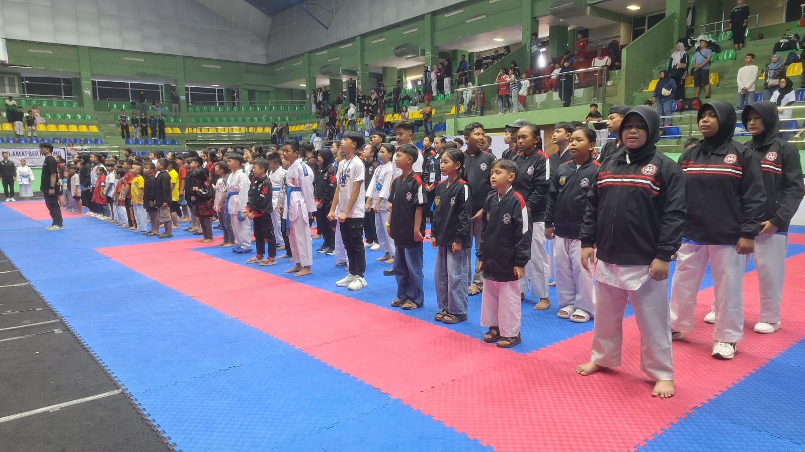 Liga Karate Antar Pelajar Seri 1 2026 Resmi Dibuka, Siapkan Wakil Indonesia ke Kancah Internasional. (foto: juaranews/rahman)