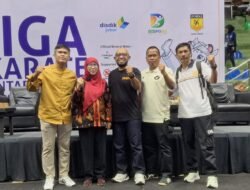 Liga Karate Antar Pelajar 2026 Diapresiasi Disdik, Dispora, dan FORKI Jabar