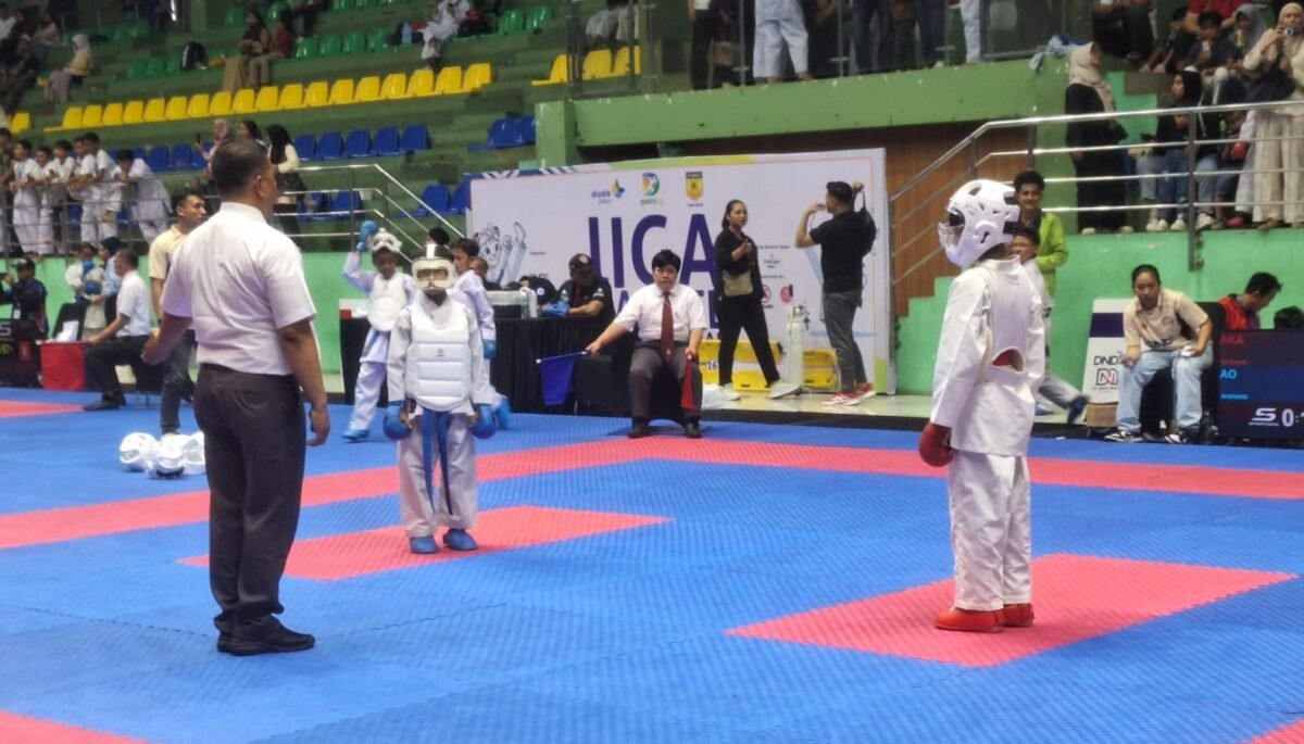 Liga Karate Antar Pelajar 2026. (foto: juaranews/rahman)