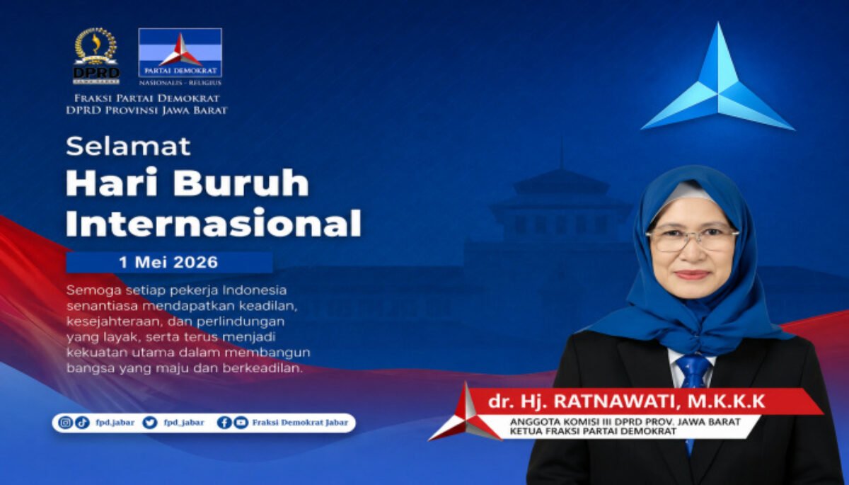 Dalam peringatan Hari Buruh Internasional, Hj. Ratnawati mengapresiasi peran pekerja sebagai pilar utama pembangunan daerah dan nasional.