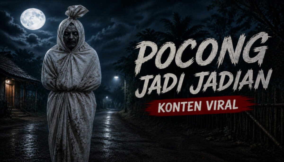 Viral Pocong Bersenjata di KBB Ternyata Konten Settingan, Polisi Imbau Warga Tak Mudah Panik