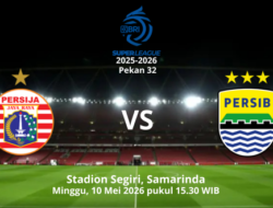 RESMI: Laga Persija Jakarta versus Persib Bandung Dipindah ke Stadion Segiri Samarinda