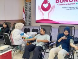 Perkuat Kepedulian Sosial, Pegadaian Kanwil X Jabar Gelar Aksi Donor Darah