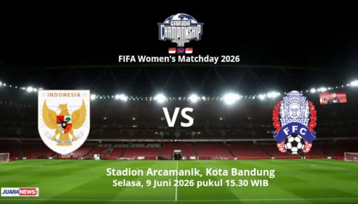FIFA WOMEN’S MATCHDAY: Ini Susunan Pemain Indonesia vs Kamboja