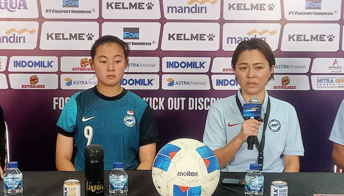Timnas Putri Indonesia kalah oleh timnas Putri Singapura dengan skor 2-0 pada FIFA Women's Matchday 2026, Rabu (3/6/2026) malam..