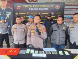 Polres Cimahi Ringkus 13 Tersangka Curanmor dalam 9 Hari 