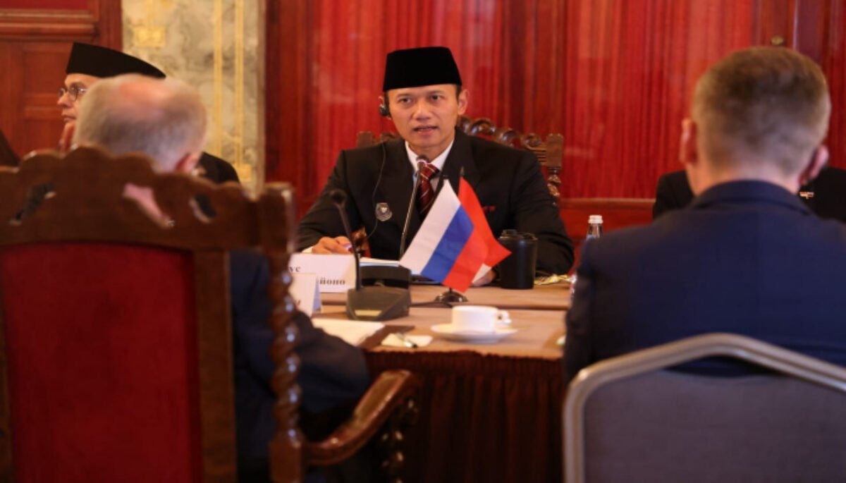 Menko AHY memimpin Konsultasi Bilateral Indonesia-Rusia di bidang kemaritiman bersama Penasihat Presiden Federasi Rusia.