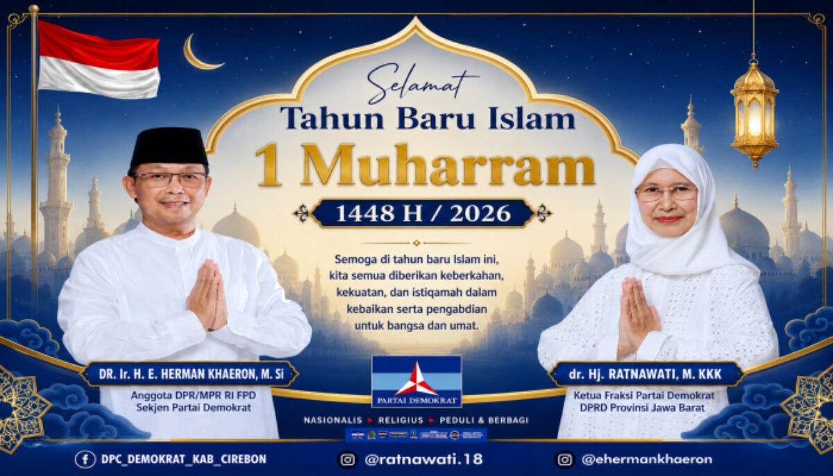Herman Khaeron dan Ratnawati Ajak Masyarakat Maknai Tahun Baru Islam sebagai Momentum Hijrah Menuju Kebaikan