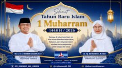 Peringatan Tahun Baru Islam 1 Muharram 1448 Hijriah/2026 Masehi menjadi momentum bagi seluruh umat Muslim untuk melakukan refleksi diri.