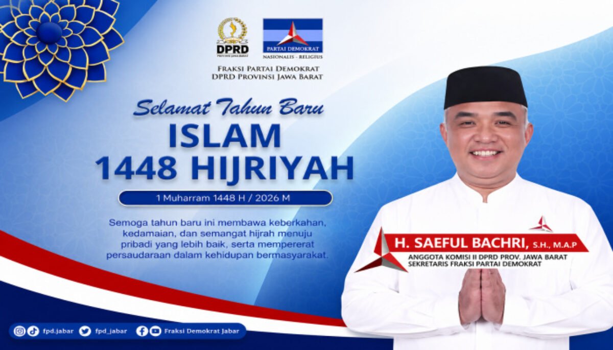 Saeful Bachri Ajak Masyarakat Jadikan Tahun Baru Islam Momentum Hijrah Menuju Kebaikan