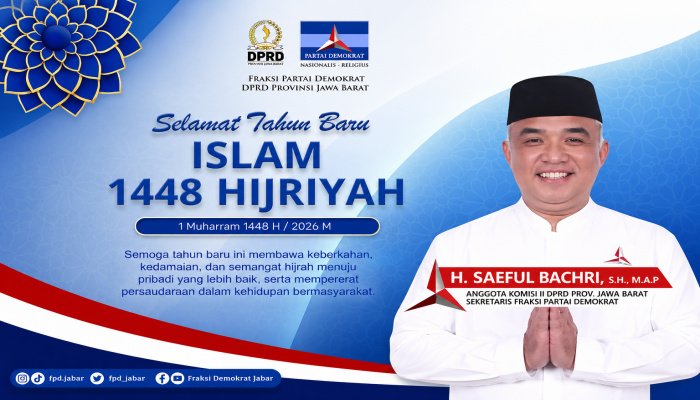 H. Saeful Bachri mengajak masyarakat menjadikan Tahun Baru Islam sebagai momentum hijrah dan memperbaiki diri demi kehidupan yang lebih baik.