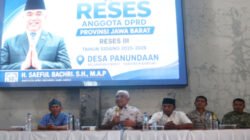 Angota Komisi II DPRD Provinsi Jabar H. Saeful Bachri menyerap berbagai aspirasi masyarakat dalam kegiatan Reses III Tahun Sidang 2025–2026.
