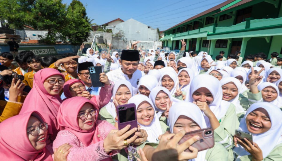 AHY menegaskan bahwa pembangunan SDM unggul harus dimulai dari penyediaan fasilitas pendidikan yang aman, nyaman, dan berkualitas.