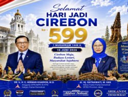 Hari Jadi Cirebon ke-599, Ratnawati dan Herman Khaeron: Semangat Kebersamaan Jadi Kunci Kemajuan Daerah