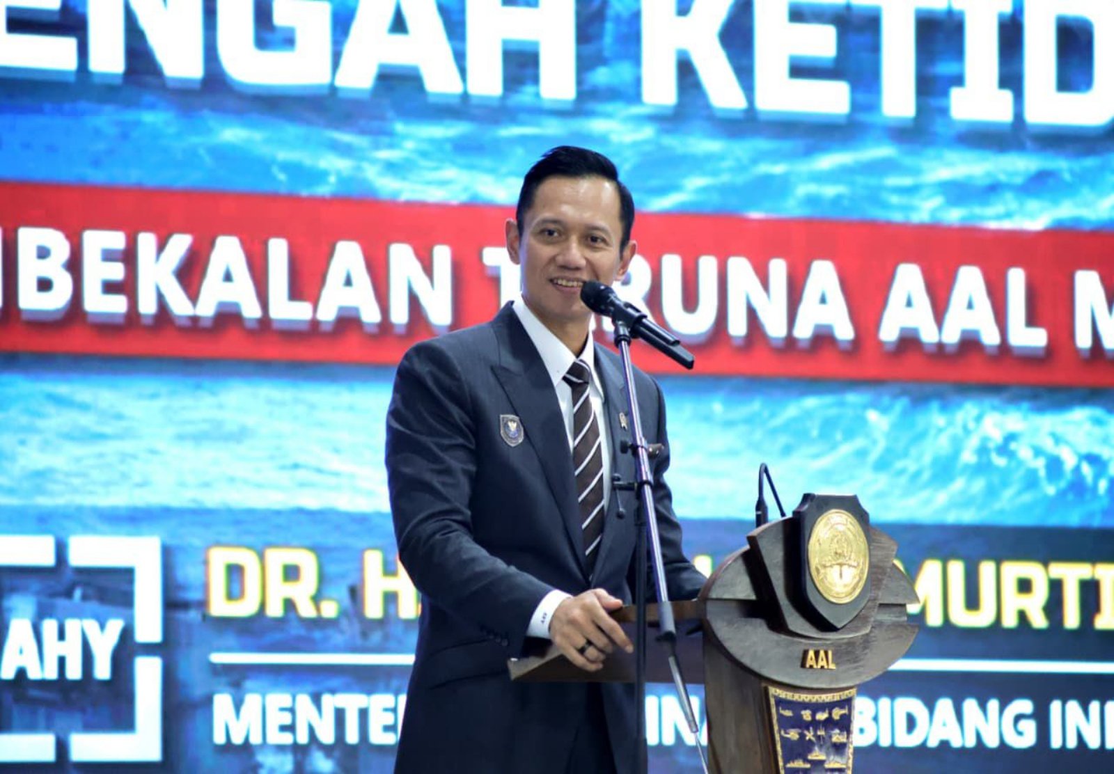 AHY mengingatkan pentingnya membangun infrastruktur dan memperkuat kekuatan maritim secara beriringan sebagai fondasi Indonesia yang maju. 