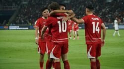 Timnas Indonesia sukses membantai timnas Oman 3-0 pada FIFA Matchday Juni 2026 di SUGBK, Senayan Jakarta, Jumat (5/6/2026) malam.