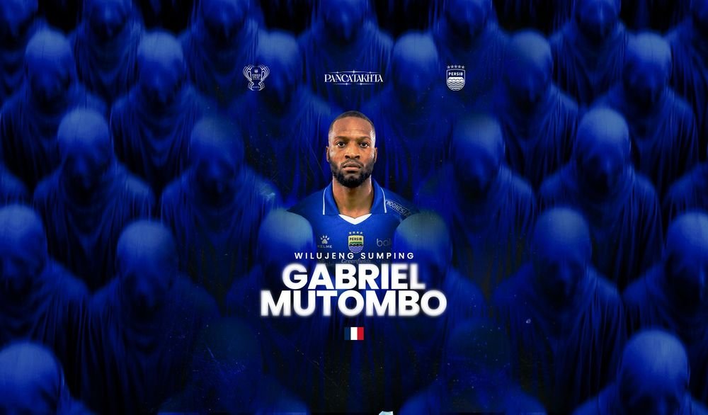 Persib rekrut Gabriel Mutombo. (foto: persib.co.id)