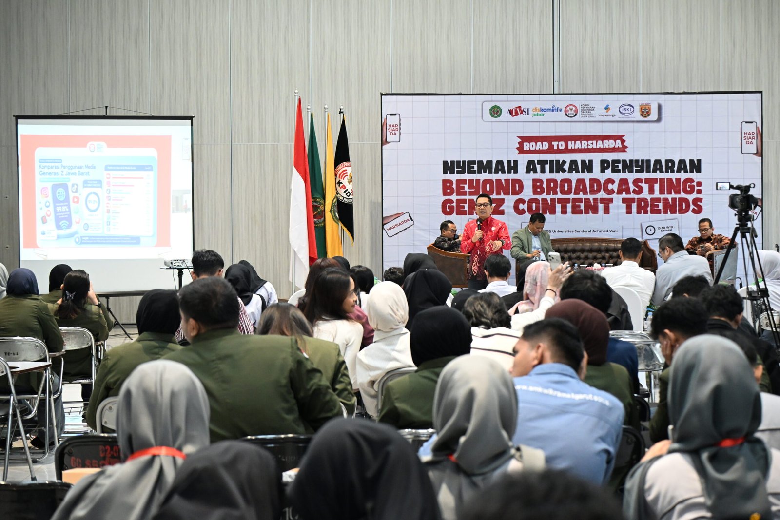 Gen Z Jabar Masih Gemar Nonton TV dan Dengarkan Radio, KPID Soroti Ancaman Algoritma Digital