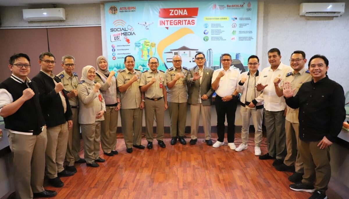 Kanwil BPN Jawa Barat Gandeng MAPI Dorong Kantah se-Jabar Raih WTAB, WBK dan WBBM