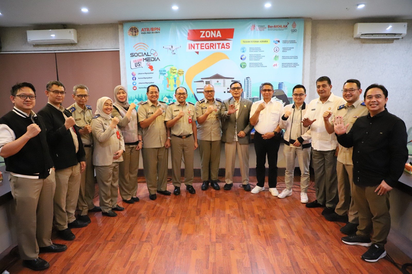 Kanwil BPN Jawa Barat Gandeng MAPI Dorong Kantah se-Jabar Raih WTAB, WBK dan WBBM