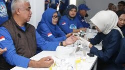 Gerakan Langit Biru Indonesia Asri, Demokrat Kabupaten Bandung Hadirkan Pemeriksaan Kesehatan Gratis
